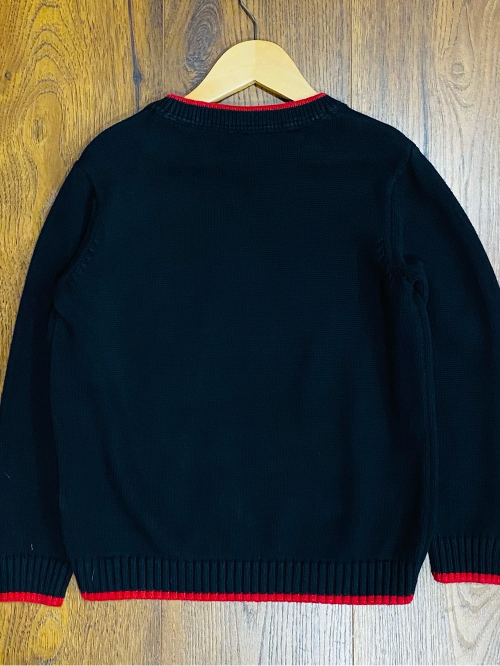 Gymboree Boys ‘Fire Chief’ Black Fire Truck Sweater Size 6 - Picture 8 of 11